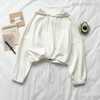 Sweater Kaos Hoodie Casual Gaya Korea Lengan Panjang Warna Sweater Kaos Hoodie Casual Gaya Korea Lengan Panjang Warna