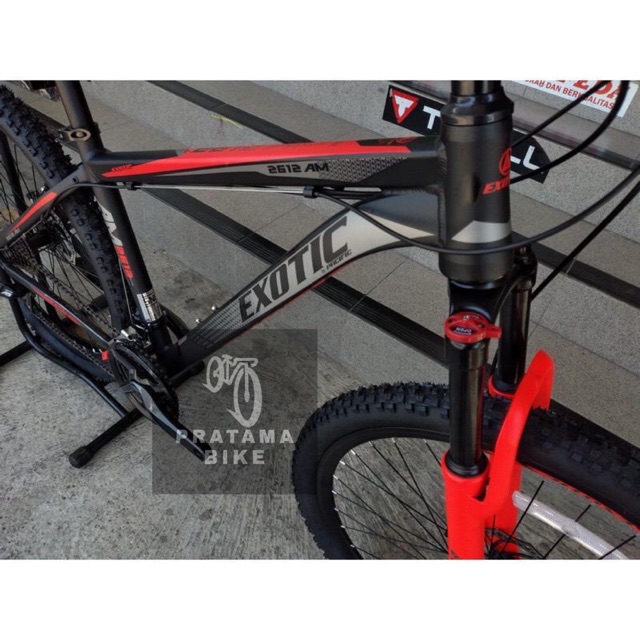  Sepeda  dewasa mtb  27 5 exotic  2612  AM  2612AM Fork lock 