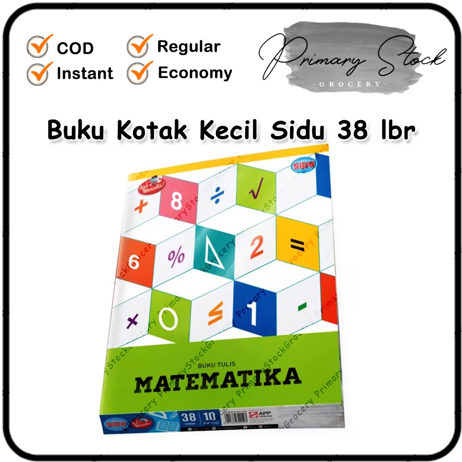 

Buku Kotak Kecil Matematika Sidu Buku Tulis Mandarin isi 38 Lembar