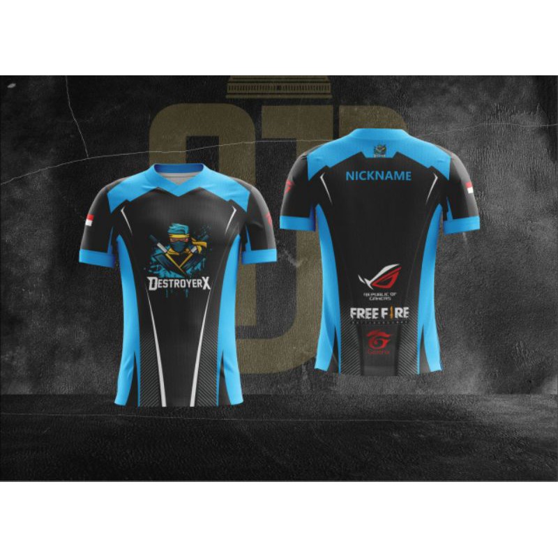 jersey game full printing BEBAS DESAIN