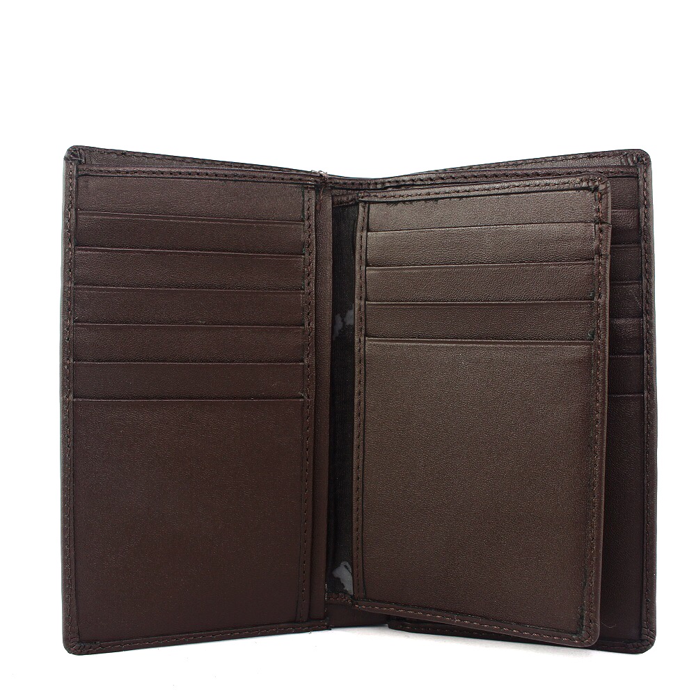 TOKOKOE - Dompet Pria model Tanggung bahan Kulit Premium Dompet Lipat - BB 604 Brown