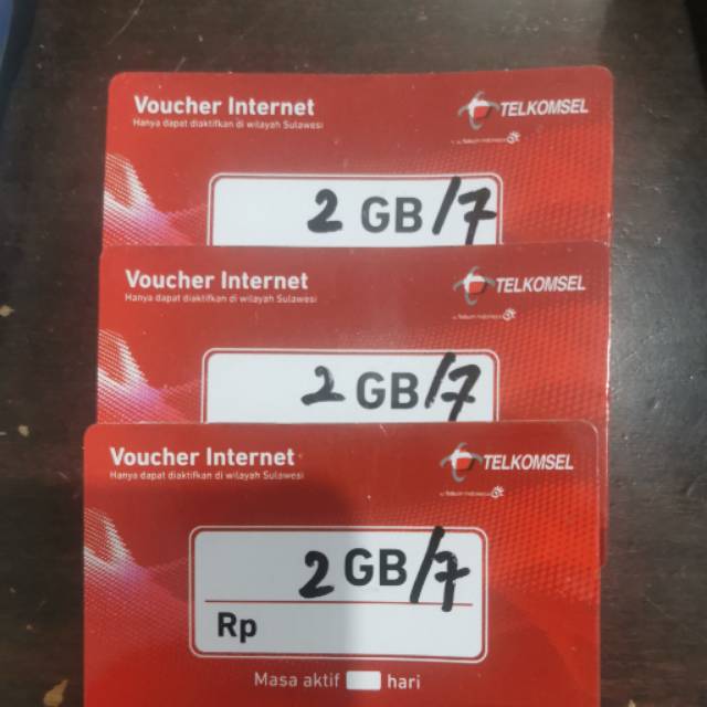 Telkomsel Voucher Data 2gb 7 Hari Shopee Indonesia