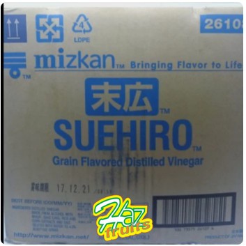 

Mizkan Suehiro/Cuka Beras Jepang merek Mizkan uk 20 Ltr
