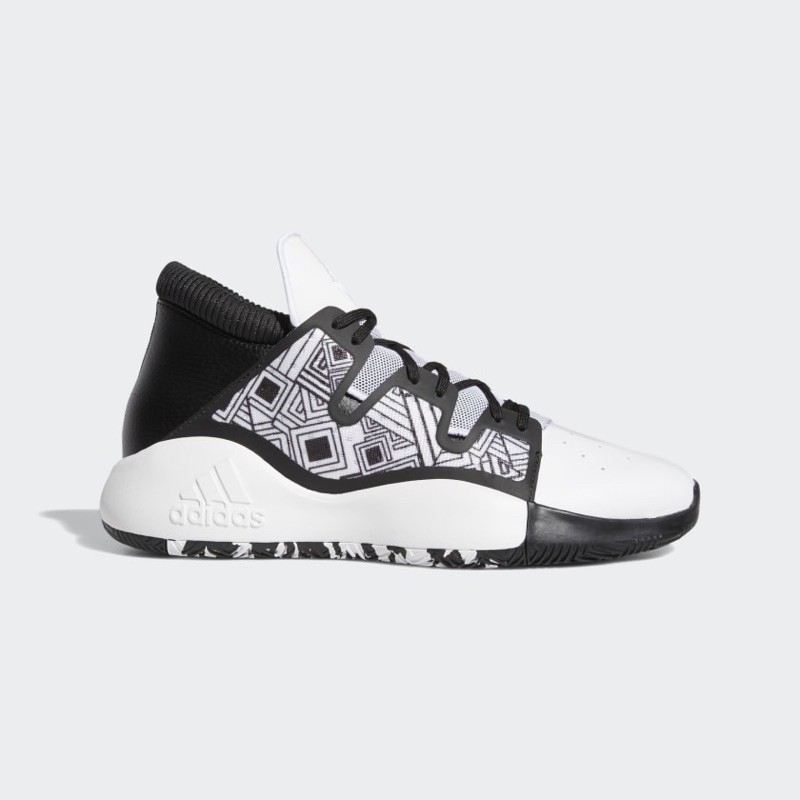 Adidas Pro Vision Basketball Shoes White Black Original