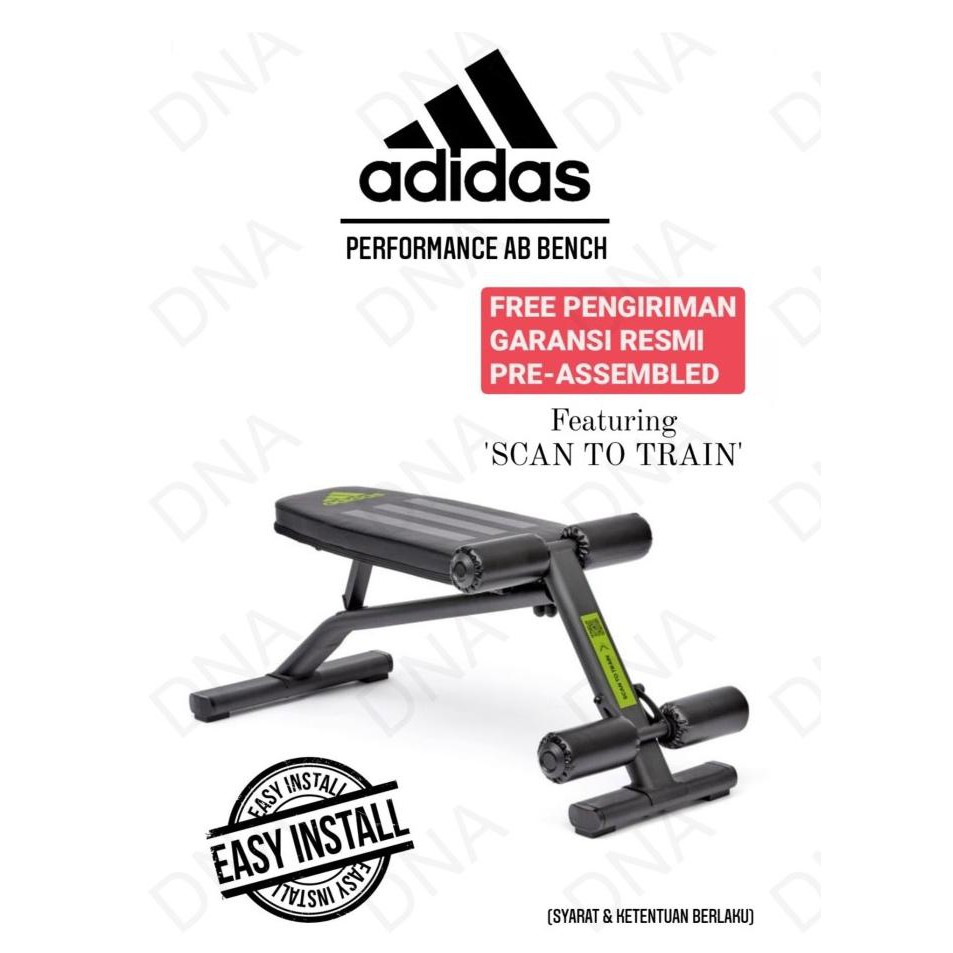 Adjustable Ab Bench Adidas Original Shopee Indonesia