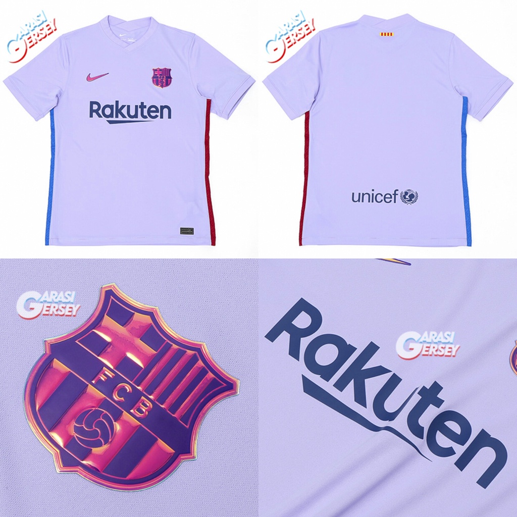 Jersey Sepak Bola Barcelona Away 2021/2022 Barca Away