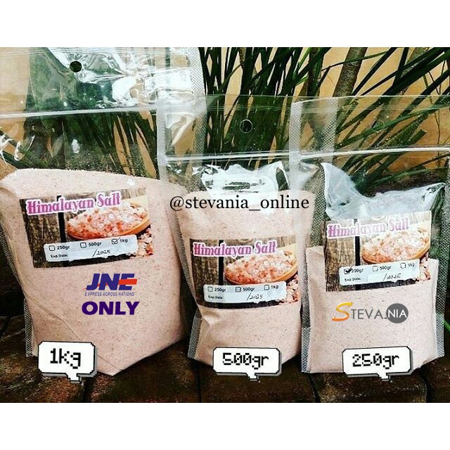 

Garam Himalayan / Himalayan Salt 500gr 100% Murni