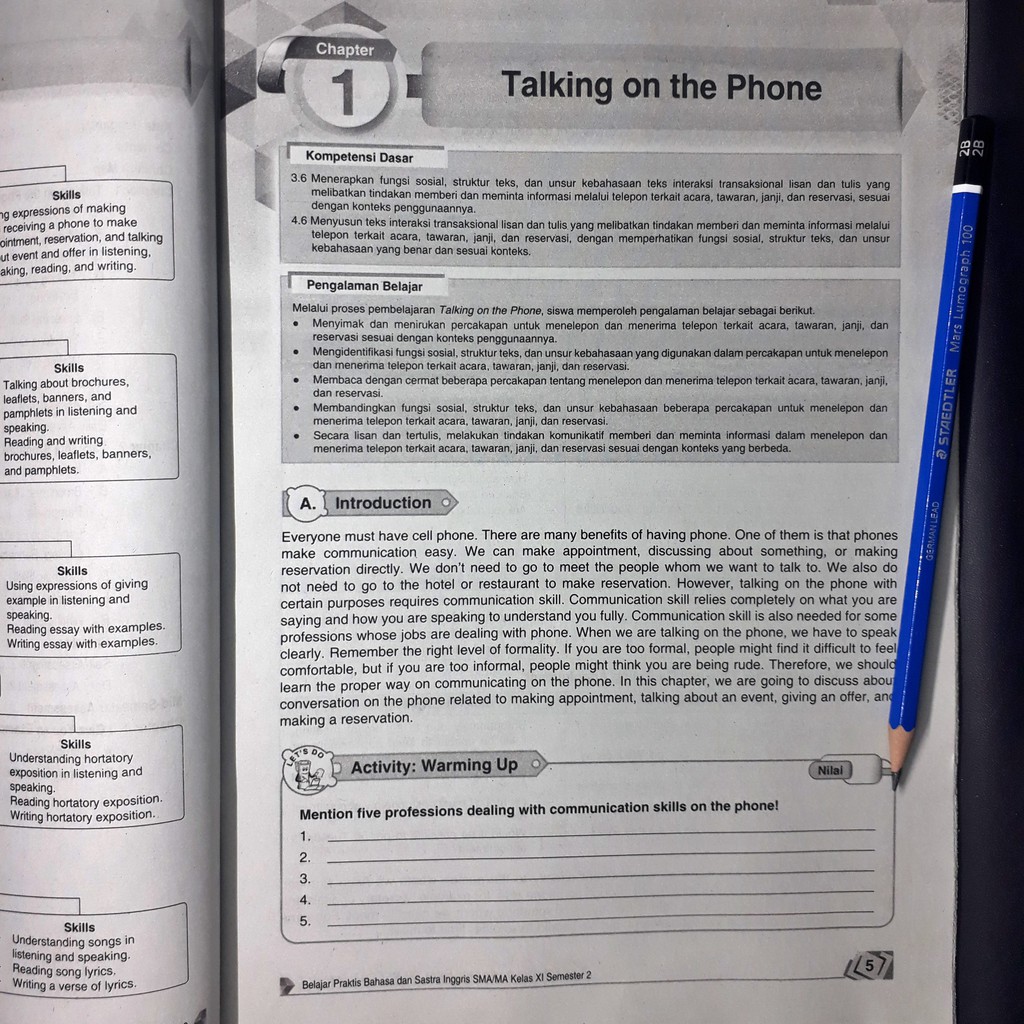 Teks ilmiah faktual bahasa inggris picture