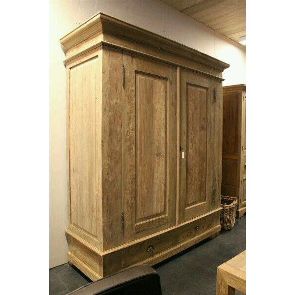 lemari pakaian pintu 3 jati jepara