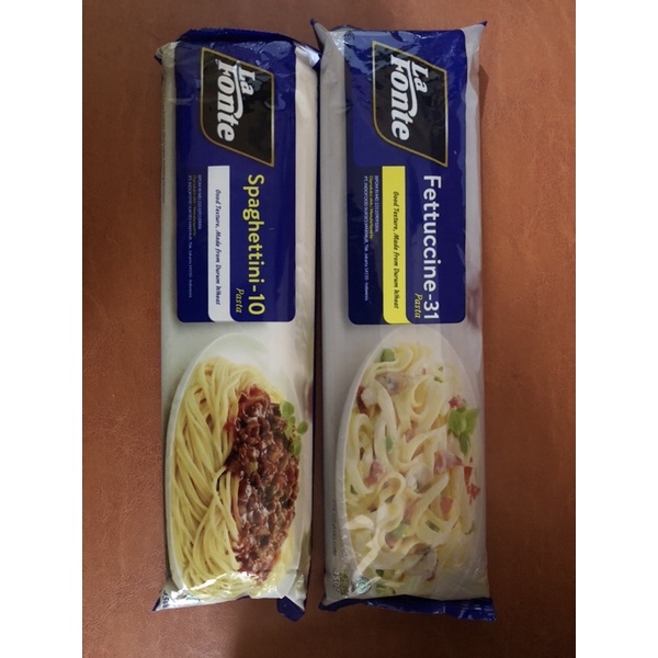 

La Fonte Pasta 450 gr kemasan plastik