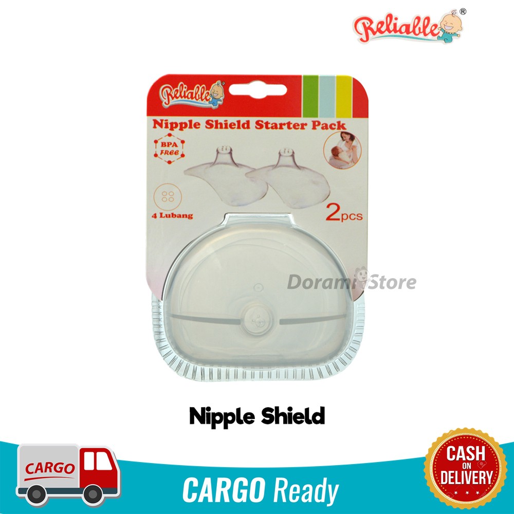 RELIABLE Nipple Shield Isi 2 pcs (8846) / Nipple Shield Reliable / Pelindung Puting Ibu Menyusui