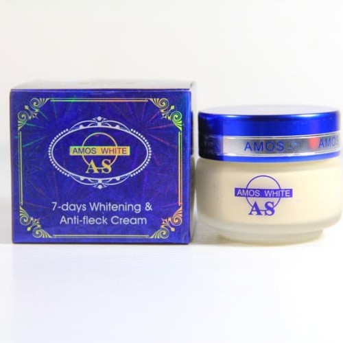 Amos White Cream Day Cream / Krim Siang / Krim A Rumah Cantik 354 Amos White Perawatan Pelembab Wajah Krim Herbal AMOS