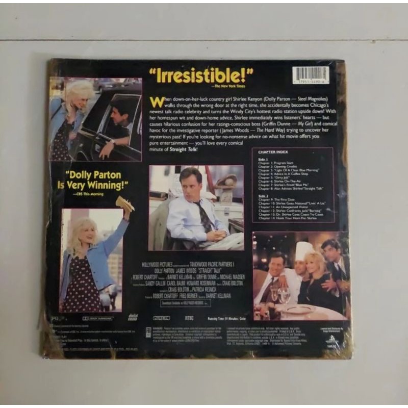 Kaset Laserdisk Irresistible