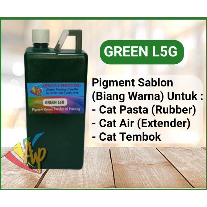 

Biang Warna Sablon Hijau Pigment Green L5G 1Kg