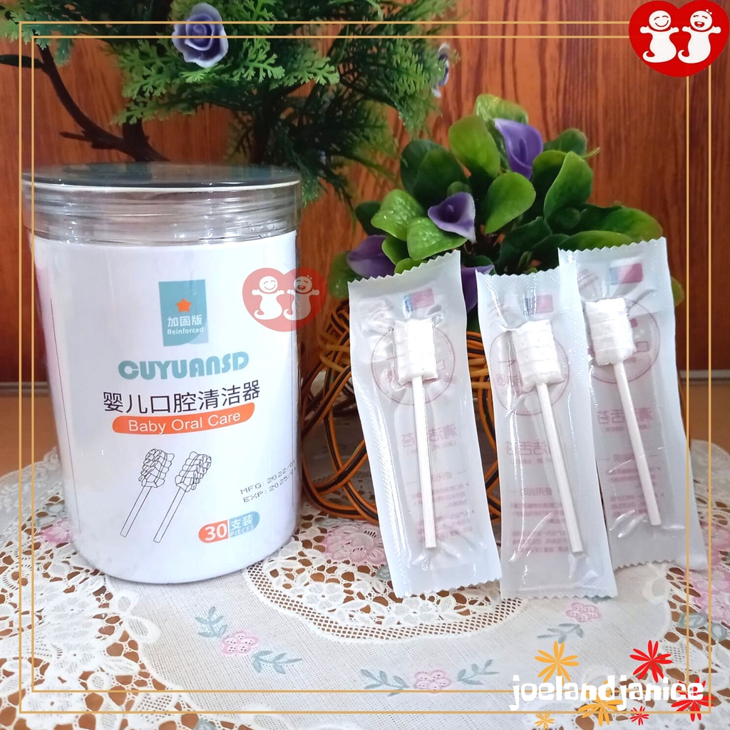 CUYUANSD ECER Baby Oral Cleaner - Pembersih Mulut bayi - Sikat Lidah Bayi