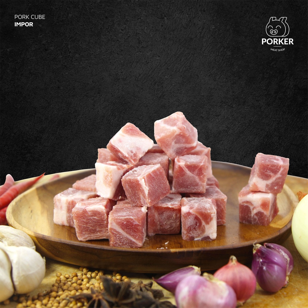

Spain Premium Pork Cube – 250gram/pack