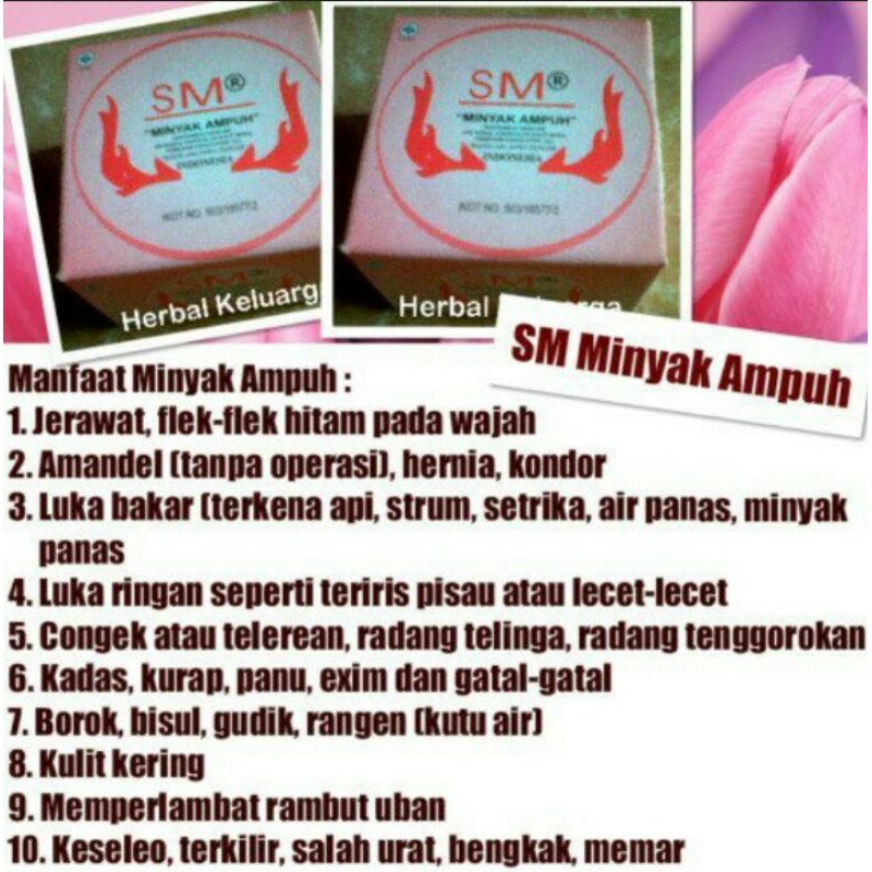Obat oles/salep Minyak Ampuh SM original