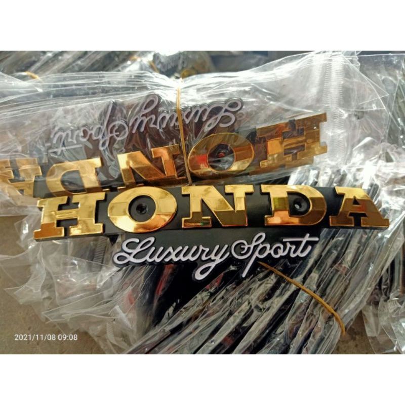EMBLEM TANKI HONDA GL pro max | logo tangki honda luxury mirip ori origin