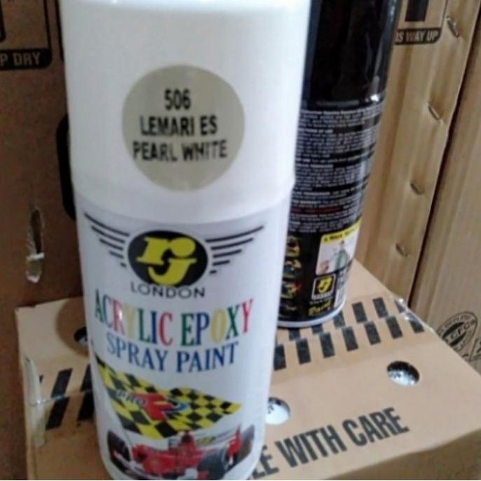 

ORD➤ cat semprot RJ London 300cc, warna pearl white lemari es (506) Pylox Pilox Bagus Dipakai