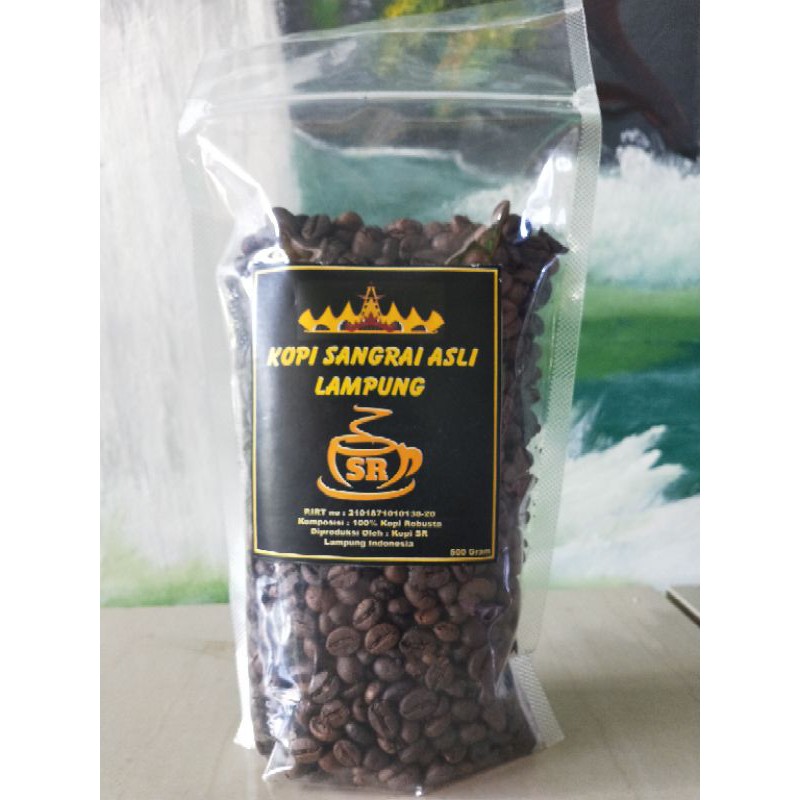 

Kopi Sangrai Asli Lampung "SR" 500gr