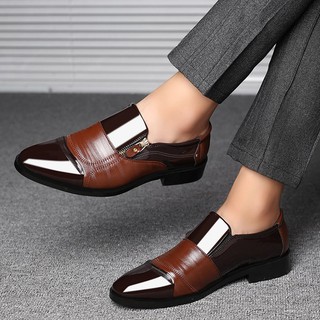  Sepatu  Pantofel  Formal Model Ujung Lancip  untuk Pria  