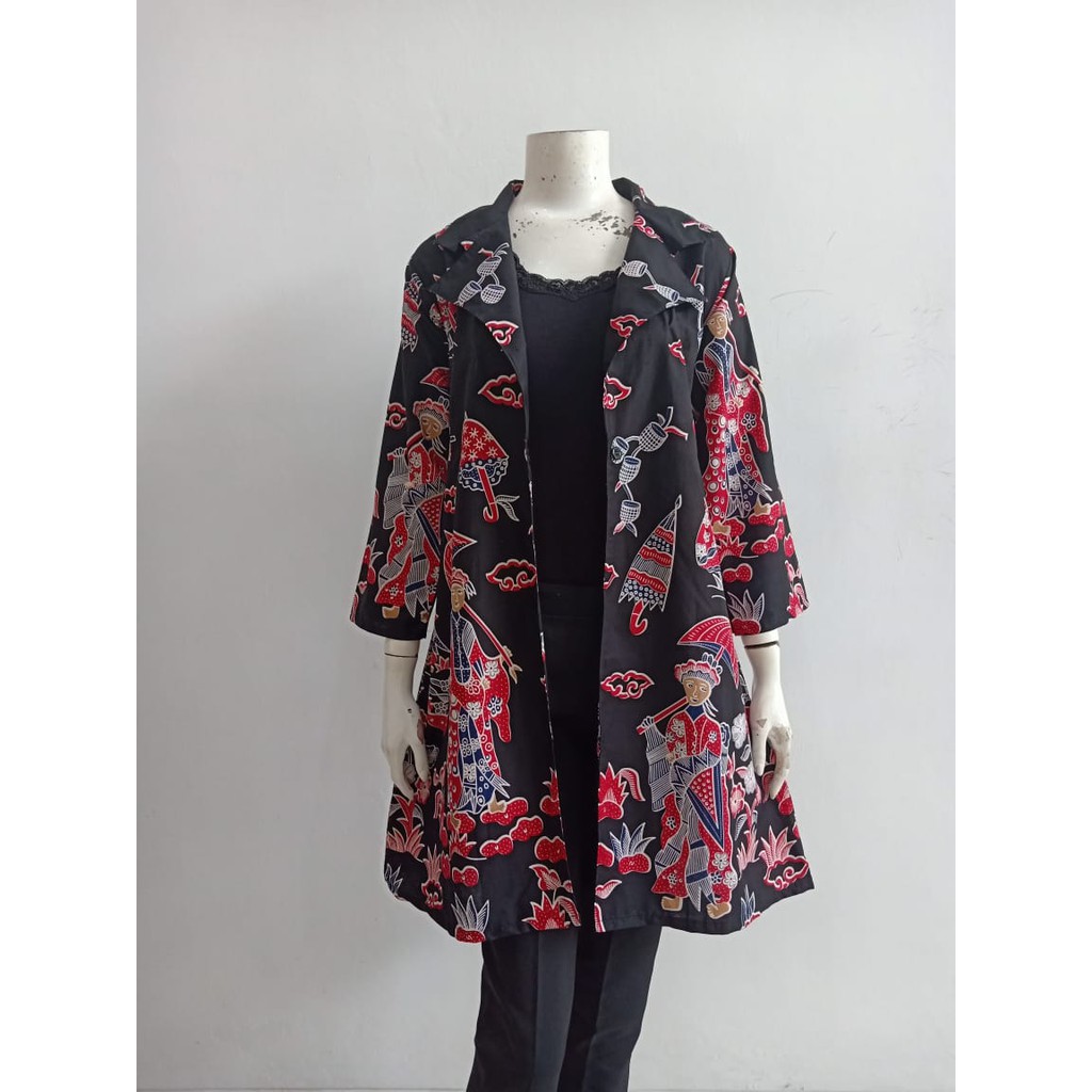 OUTER MEISHIN | YURIKO OUTER BATIK WANITA KEKINIAN