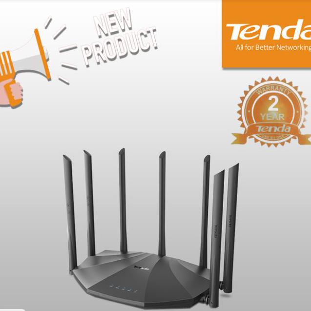 Limited Tenda Ac23 Ac2100Mbps Nirkabel 7 Antena Terlaris