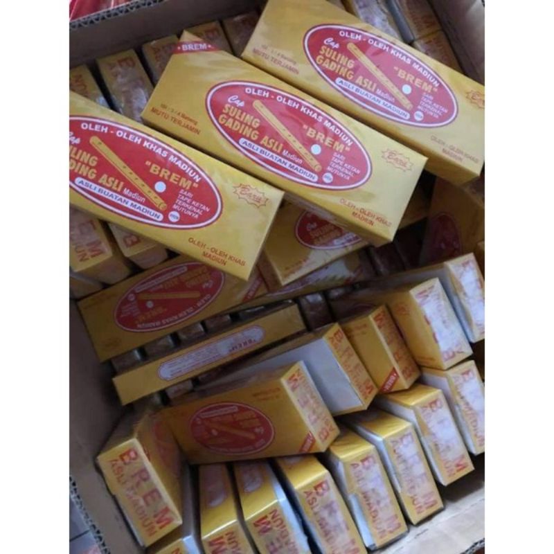 

[SIAP KIRIM] Brem Gading Suling Asli Madiun | Oleh-Oleh khas Madiun