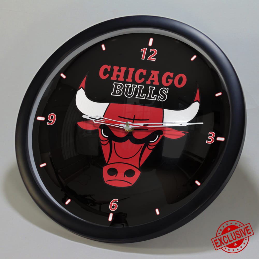 (ISTIMEWA BOSSQUE) JAM DINDING CUSTOM NBA - CHICAGO BULS