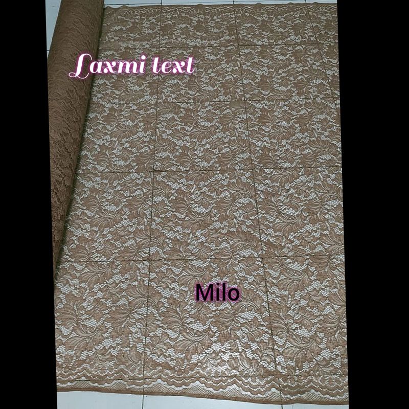 Kain Brukat Cord Gliter / Bahan Brokat Corneli / Cocok Untuk Gaun Dress Kebaya