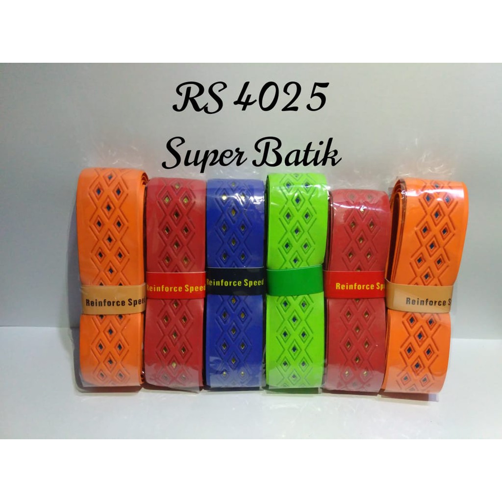 Grip Badminton Karet Tebal RS 4025 Super Batik