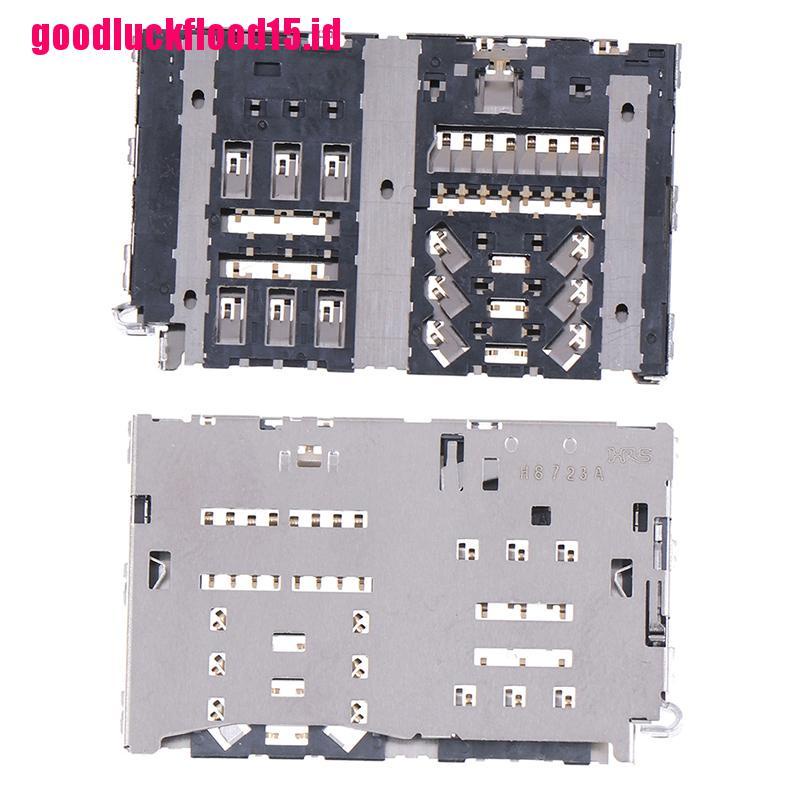 {LUCKID}Sim card reader slot module holder connector for lg G6 H870 LS993 VS988 socket