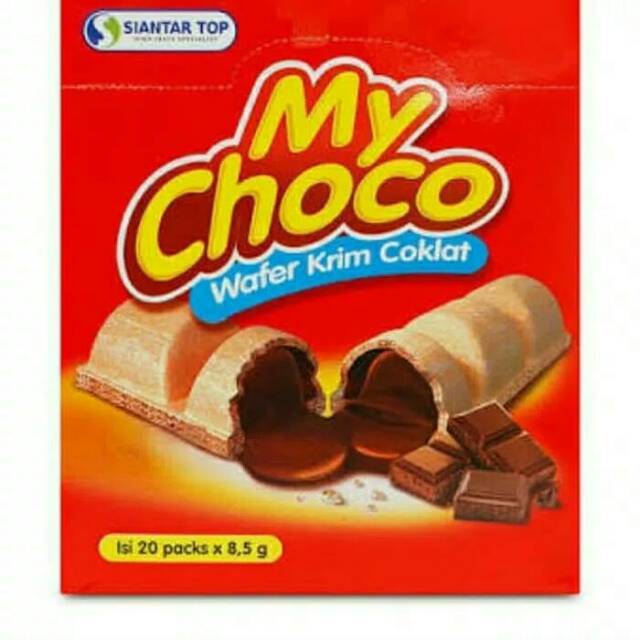 

My choco Wafer Krim Coklat 20 x 8,5 Gram