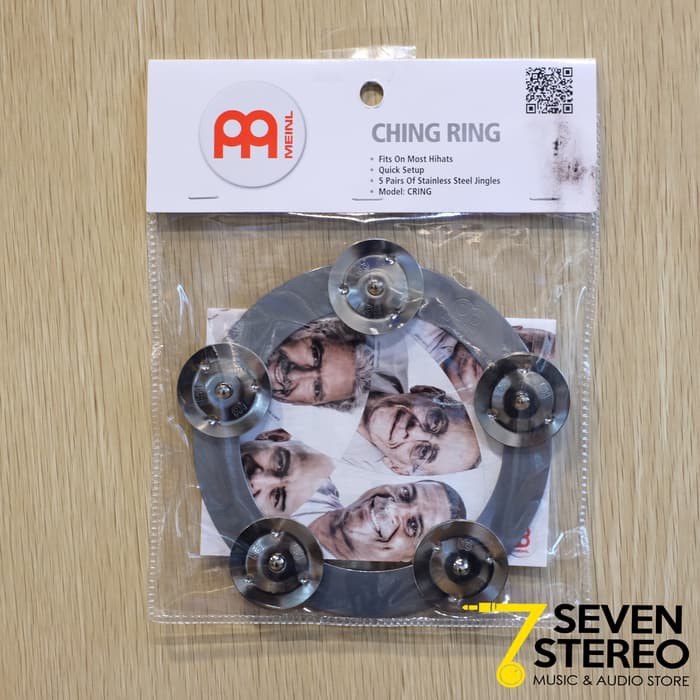 ALAT MUSIK  Meinl Ching Ring - Hi Hat Tambourine Jingle Effect