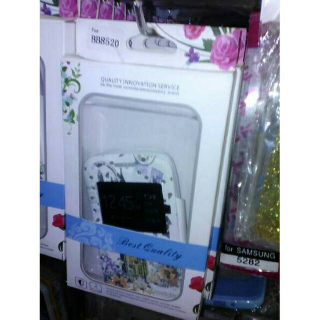 Flip cover 3d gambar paris greenwitch blackberry gemini gemini 3g