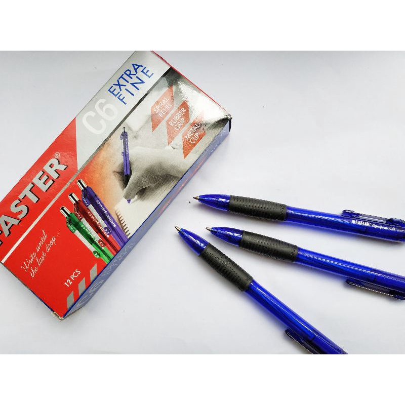 

LP04 Pulpen Faster C6 Biru