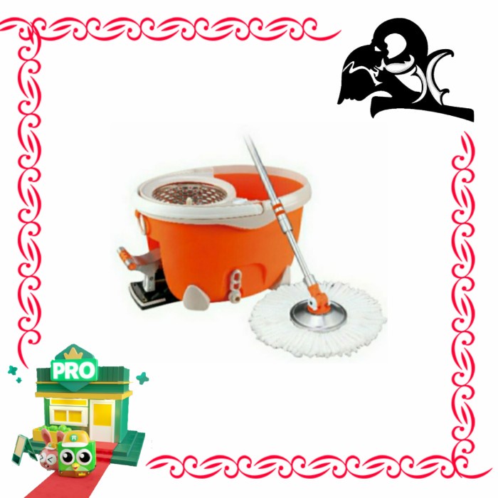 Stok Terakhir alat pel  MOP  New Zehn MOP P3-T6 Orange  Alat Pel Berkualitas