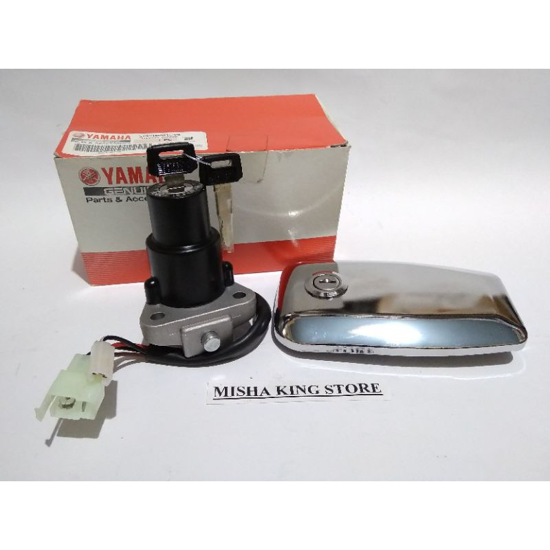 KUNCI KONTAK SET RX KING 1 KUNCI 2 LOBANG RX KING NEW ORIGINAL