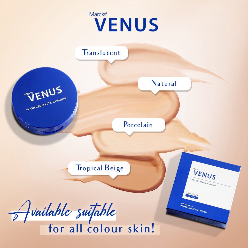 MARCKS VENUS FLAWLESS MATTE CUSHION