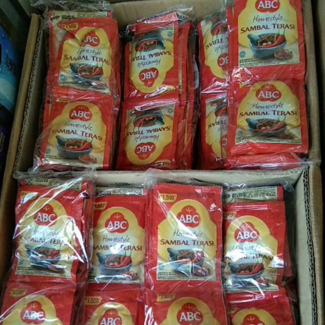 

1 pack/10pcs sambel abc terasi 1500