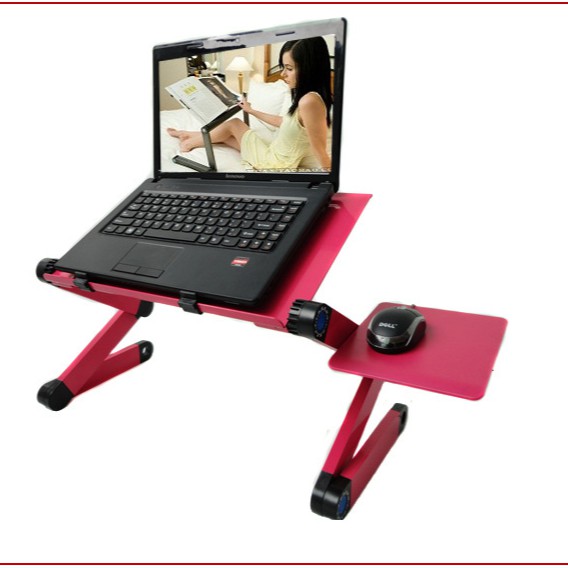 Meja Komputer Laptop Lesehan Grace 809 LS B Kaki Besi