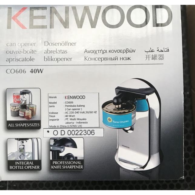 Ready ❂➔ Pembuka Kaleng Kenwood CO606 new arrival