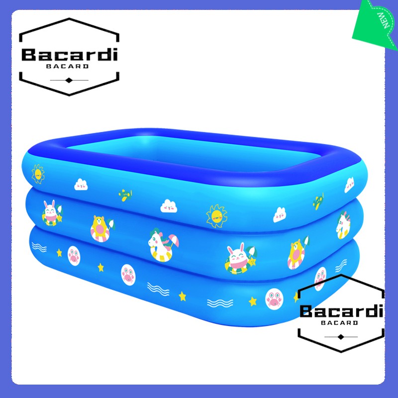 Kolam Bayi / Spa BABY FLOW Duck / Swimming Pool DELUXE Jumbo 80 x 80 Bathtub Baby Premium Swimming