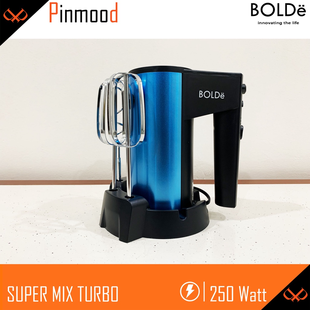 BOLDE SUPER MIX TURBO HAND MIXER ADONAN KUE ROTI TELUR / PENGADUK TANGAN MURAH GARANSI RESMI 1 TAHUN