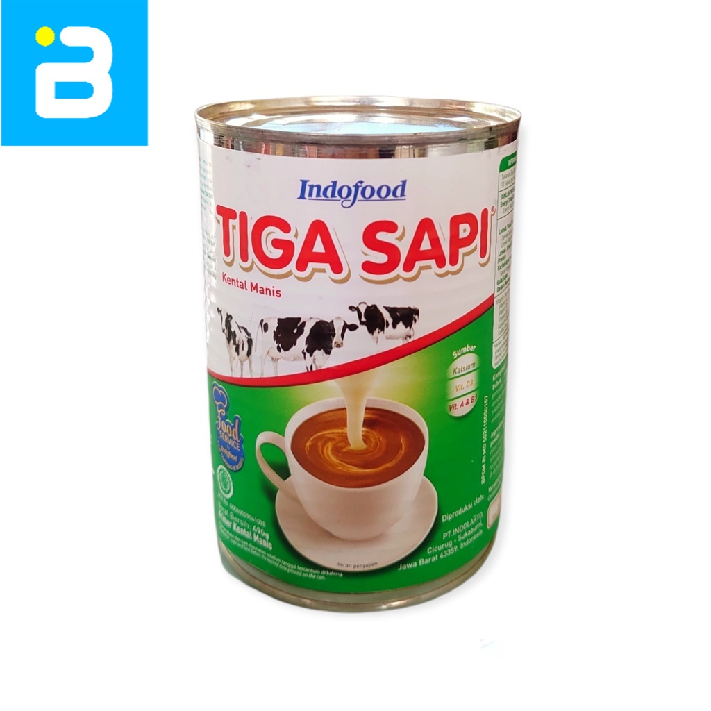 

Susu Kental Manis Tiga Sapi 490 G