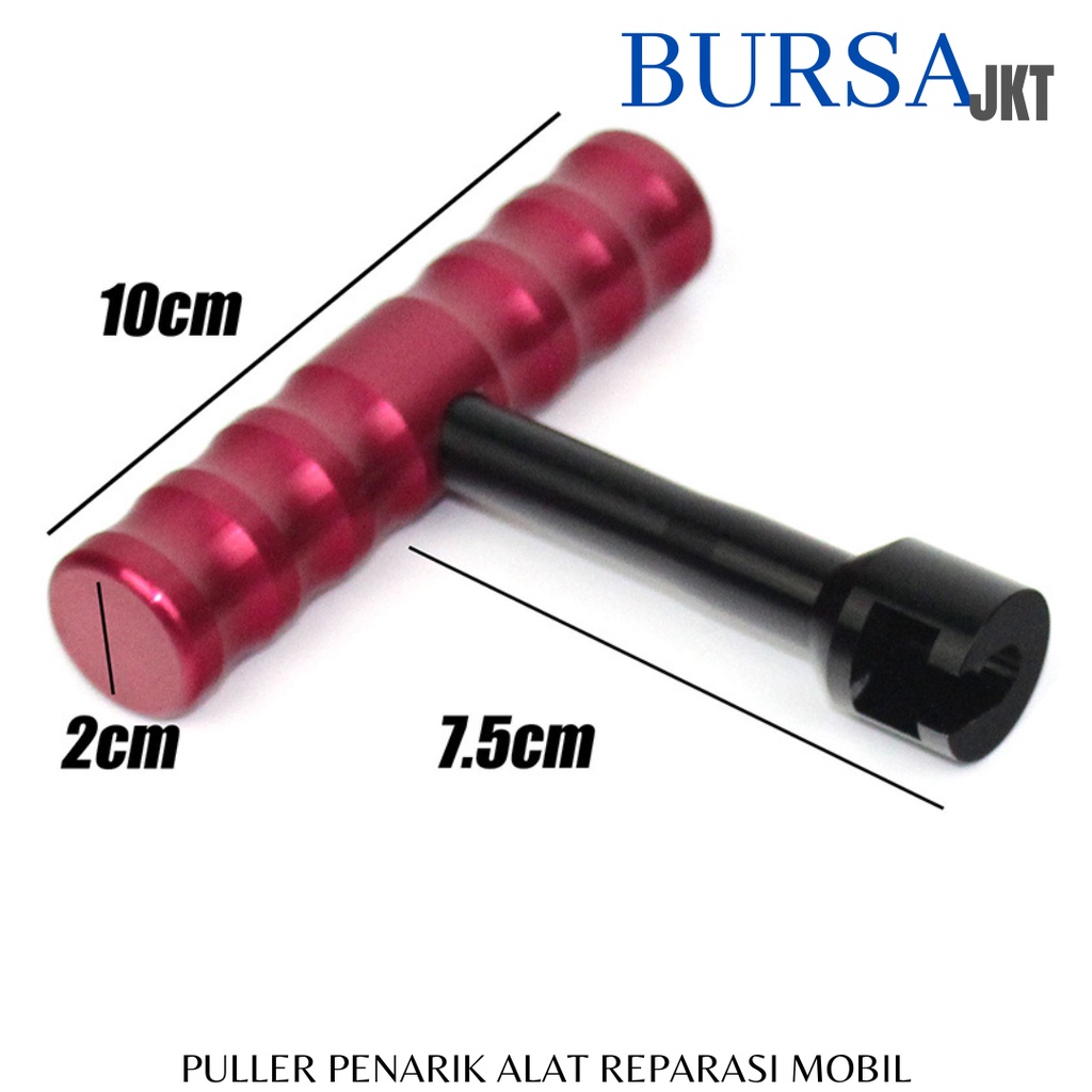 PULLER T PENARIK REPARASI PERBAIKAN PENYOK MOBIL PDR KETOK MAGIC + 4 PC TAB NUT LOGAM