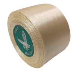 

Pita satin Cream 2 inch 5cm Pita Kado pita Buket Bunga Per roll