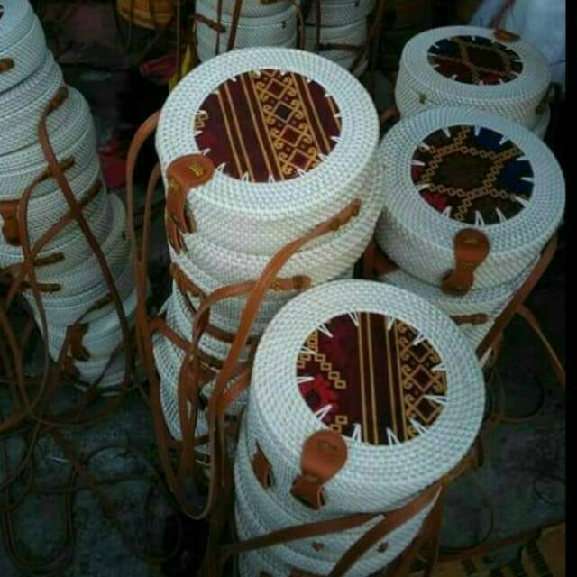 Tas Rajut Rotan Bali-TAS ROTAN