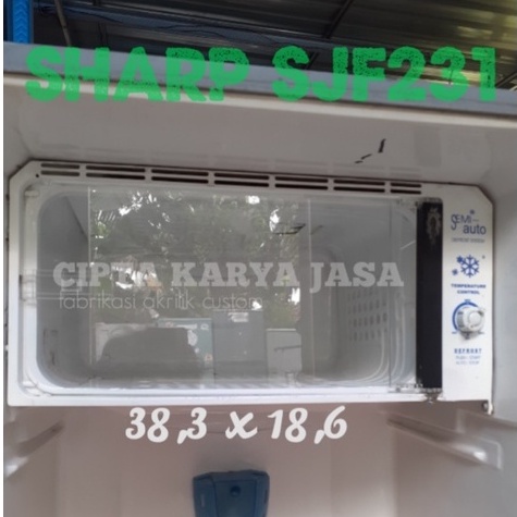 PINTU FREEZER SHARP 1 pintu custom ( SAMURAI / LOVES )