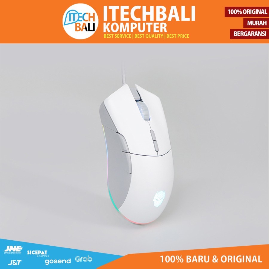 MOUSE MACRO GAMING REXUS RXM-X15 RGB WHITE ORIGINAL | ITECHBALI